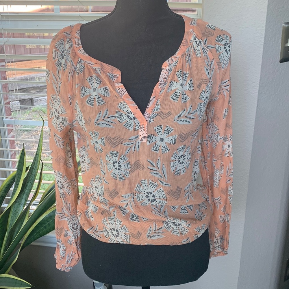 Lucky Brand Long Sleeve Top